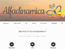 Tablet Screenshot of alfadinamica.ch